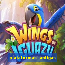 plataformas antigas de jogos